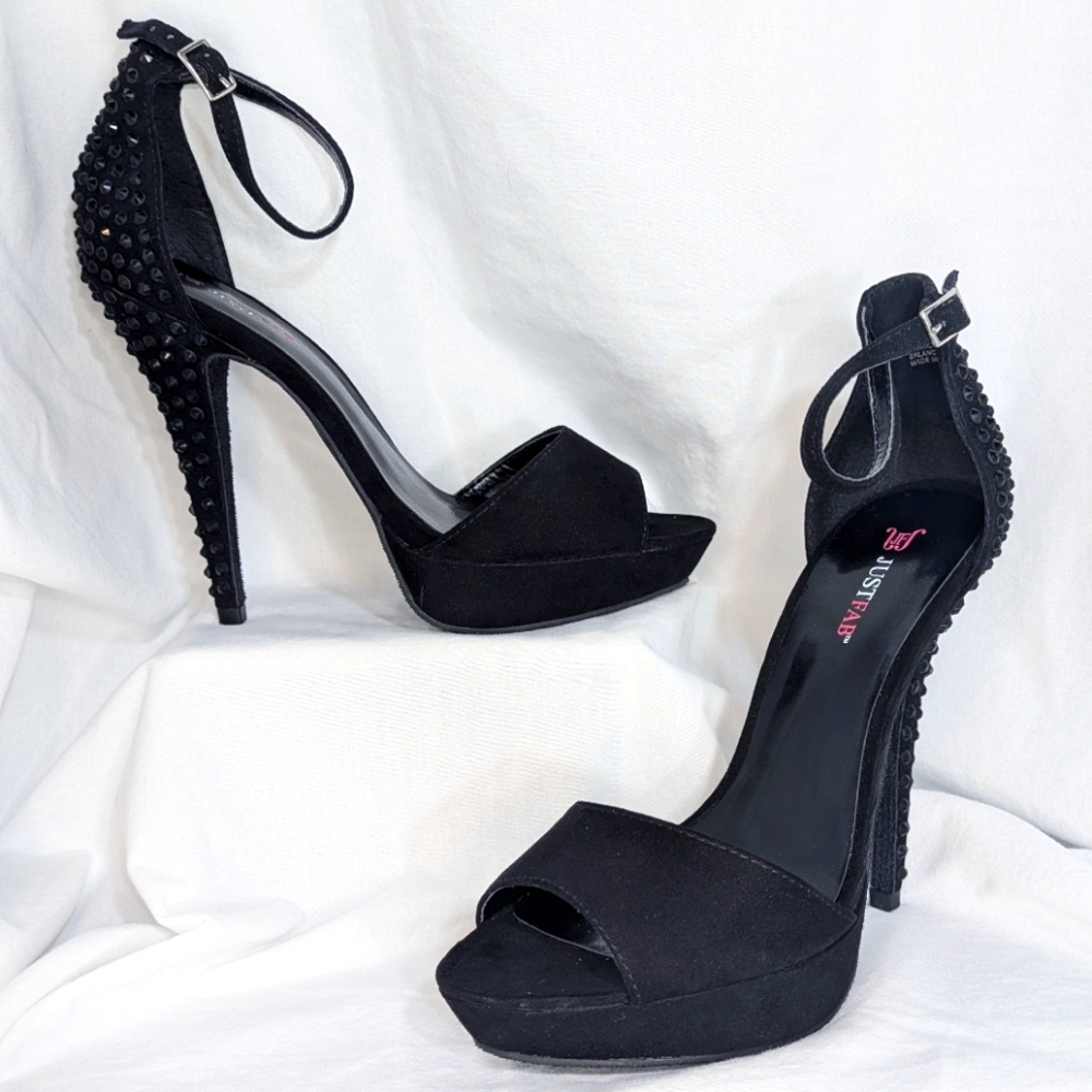 NWOT JustFab Artois Heels (8)